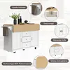 MODFU Isola da cucina con cassetti, pensile da cucina con Anteprima dell’immagine prodotto 5