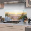 DEQORI Küchenrückwand Glas 100x50 cm 'Abendsonne an der Produktbild-Vorschau 2