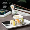 Moritz & Moritz Sushi Set 10tlg Pinselstriche Schwarz Produktbild-Vorschau 6