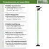 2 Stück Einhandstützen teleskopierbar 115 cm - 290 cm 45° Produktbild-Vorschau 7