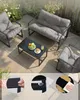 SONGMICS Balkonmöbel Set, 4-teilig, Garten Sitzgruppe mit 2 Produktbild-Vorschau 4