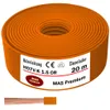 20m Aderleitung H07 V-K OR 1x1,5 mm² Orange Einzelader Produktbild-Vorschau 4
