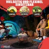 HEAT Outdoor Living Trommel Schwarz - Feuerkorb für den Produktbild-Vorschau 4