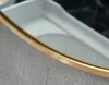 Spiegel - Gold - 100 cm Durchmesser, elegantes Design Produktbild-Vorschau 2
