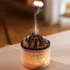 （White）Humidifier Volcano Aroma Diffuser Fragrance Lamp Oil Náhled obrázku produktu 6
