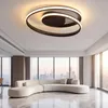 Smart LED Deckenleuchte Schwarz Ø50cm, Deckenlampe mit APP Produktbild-Vorschau 7
