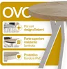 Esstisch Rund Ovo, Esstisch Ausziehbar 110-210 cm, Moderner Produktbild-Vorschau 4