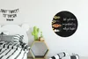 MuchoWow® Rundes Wandbild - Runde Bilder Sprüche - Küche - Produktbild-Vorschau 3