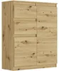 Komoda 98 cm 2 dveře 2 zásuvky skříňka FRAMIRE S-2 artisan Náhled obrázku produktu 1
