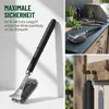 Premium 3-in-1 Grillbürste aus Edelstahl, 42 cm, mit Produktbild-Vorschau 4