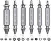 A set of screw extractors and various screws are displayed against a white background. Náhled obrázku produktu