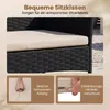 COSTWAY Polyrattan Gartenmöbel Set, Outdoor Gartengarnitur, Produktbild-Vorschau 6