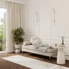 Tapiso Läufer CRYSTAL Modern Beige Gold Braun Wohnzimmer  Produktbild-Vorschau 3