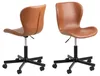 Bürostuhl Bali Kunstleder braun 54x87x54 cm Produktbild-Vorschau 1