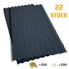 22 ks profilových desek 13 m² vlnitých desek PVC střešní Náhled obrázku produktu 1