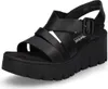 Rieker Damen Keilsandalette mit Plateau und gekreuzten Produktbild-Vorschau 19