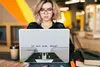 MuchoWow® Laptop Aufkleber Sticker Cover Schreibmaschine - Produktbild-Vorschau 5