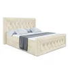 ALTDECOR Boxspringbett mit Fußteil -  mit H3-Matratze (19 Produktbild-Vorschau 2
