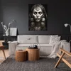 STYLER Leinwandbild 85x113 cm Canvas Silver Peri modernes Produktbild-Vorschau 3