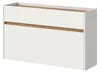 Schuhkipper "Borga" in weiß und Artisan Eiche Schuhschrank Produktbild-Vorschau 9