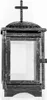 Grablaterne - Friedhofslaterne Höhe: 26cm - Lampe perfekt Produktbild-Vorschau 1