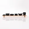 Excellent Houseware Tapas-Servierset, Keramik/Bambus, 50 x Produktbild-Vorschau 15