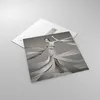 Bilder auf glas - Frau Modell Streifen Emotionen - 70x70cm Produktbild-Vorschau 2