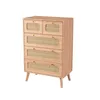 Commode en rotin INONEFT, meuble de rangement avec système Voir les images du produit 10