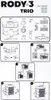 Instructional diagram showing how to assemble a pet cage. Anteprima dell’immagine prodotto