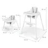 GOPLUS 4 in 1 Hochstuhl Baby, Babyhochstuhl umwandelbar mit Produktbild-Vorschau 6