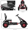 HOMCOM Gokart, detské vozidlo s pedálmi, šliapacie autíčko, Náhľad obrázku produktu 12