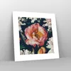 Poster - Poster ohne Rahmen - Blumen Pfingstrose Holzig - Produktbild-Vorschau 7