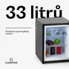 Klarstein Mini lednice, 33 l, malá, tichá lednice do Náhled obrázku produktu 2