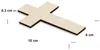 Creative Deco 10 x Houten Kruisversieringen Vormen, 10 x 6 Productafbeelding-voorbeeld 3