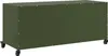 Mobile TV verde oliva 100,5x39x43,5 cm acciaio Anteprima dell’immagine prodotto 9