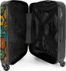 NoBoringSuitcases.com® Großer Koffer - Boho - Blumen - Produktbild-Vorschau 4