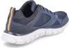 A side view of a blue athletic shoe. Produktbild-Vorschau