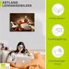ARTland Leinwandbild Teig für Pizza Größe: 60x45 cm Produktbild-Vorschau 3