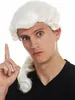 WIG ME UP Perücke Barock Edelmann Zopf Weiß VK-31-1001 Produktbild-Vorschau 2