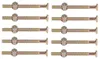 10 sets babybed- en wiegenschroeven, M6, verzinkt, Productafbeelding-voorbeeld 5