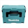 A teal and black storage case with the Makita logo on the front. Voir les images du produit