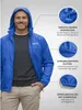 PAULGOS Herren Regenjacke Outdoor Funktionsjacke Gr. S-7XL Produktbild-Vorschau 4