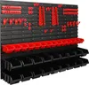 Lagersystem Werkstattregal | 117 x 78 cm | 32 stck. Box | Produktbild-Vorschau 4