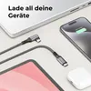 deleyCON 3,0m 100W 10 Gbps USB-C Kabel Winkel 90 Grad (USB Produktbild-Vorschau 7