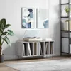 [Home] Plattenschrank Grau Sonoma 100x38x48 cm Produktbild-Vorschau 1
