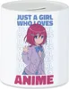 Just A Girl Who Loves Anime Spardose Otaku Baka Manga Fans Produktbild-Vorschau 1