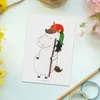 Mr. & Mrs. Panda Grußkarte Einhorn Junge - Weiß - Geschenk, Produktbild-Vorschau 2