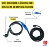 horizont Frostschutz-Heizkabel 230 V – 4 m - Heizband mit Produktbild-Vorschau 4