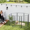 PawHut ohrádka pro štěňata 8 rohový výběh pro štěňata s 8 Náhled obrázku produktu 2