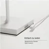 SIGOR Akku-Tischleuchte Nuindie 38cm schneeweiß rund 2,2W Produktbild-Vorschau 25